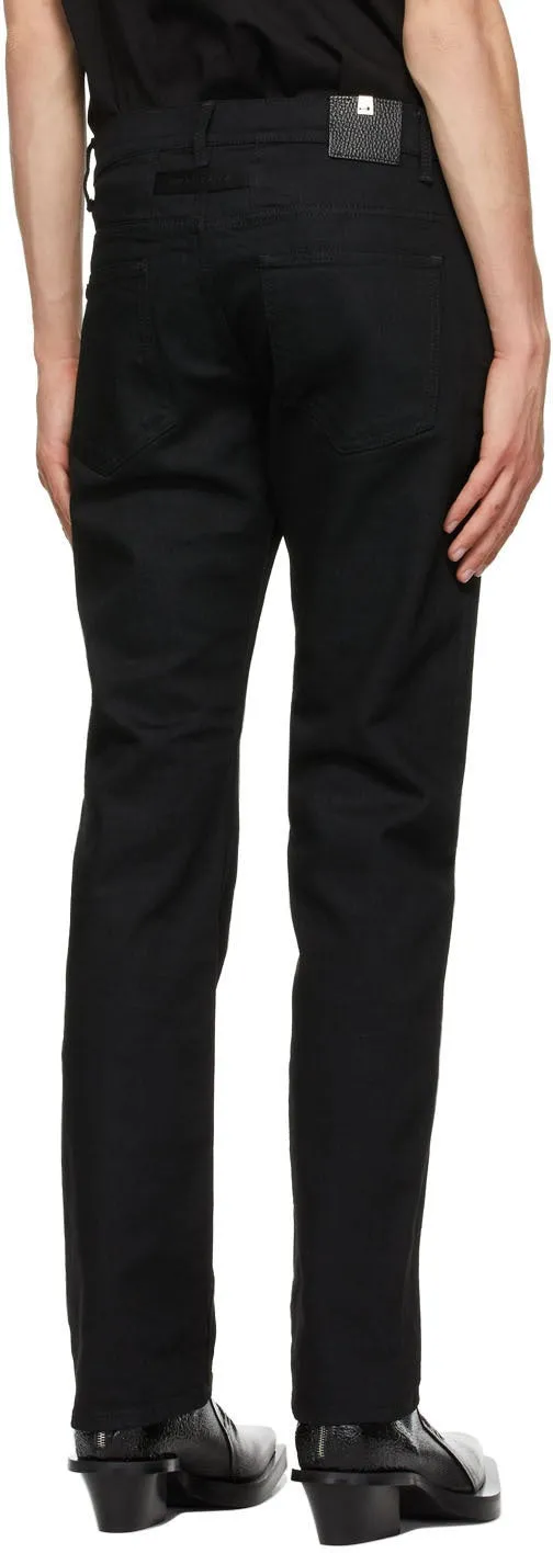 1017 ALYX 9SM Black Six-Pocket Jeans