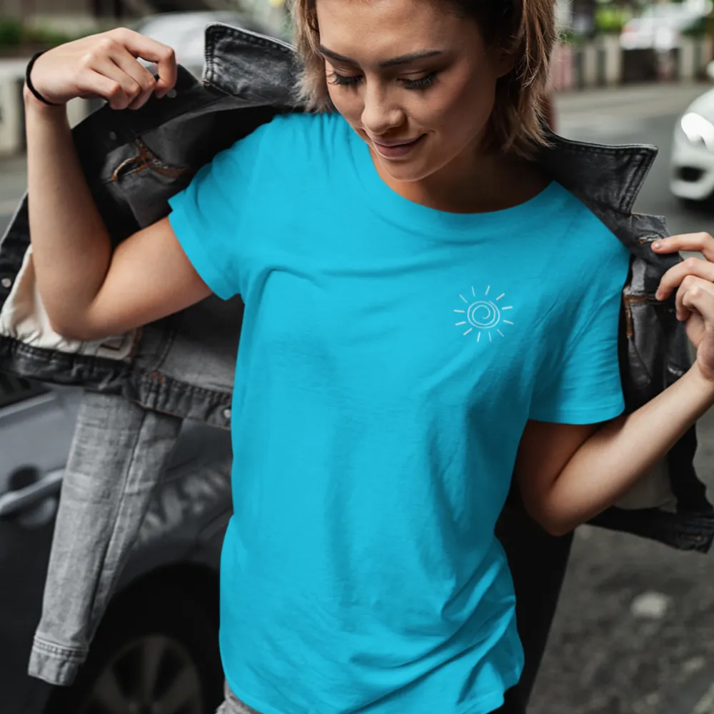 Boho Sun Unisex Tee – Premium Cotton Summer Vibe Shir