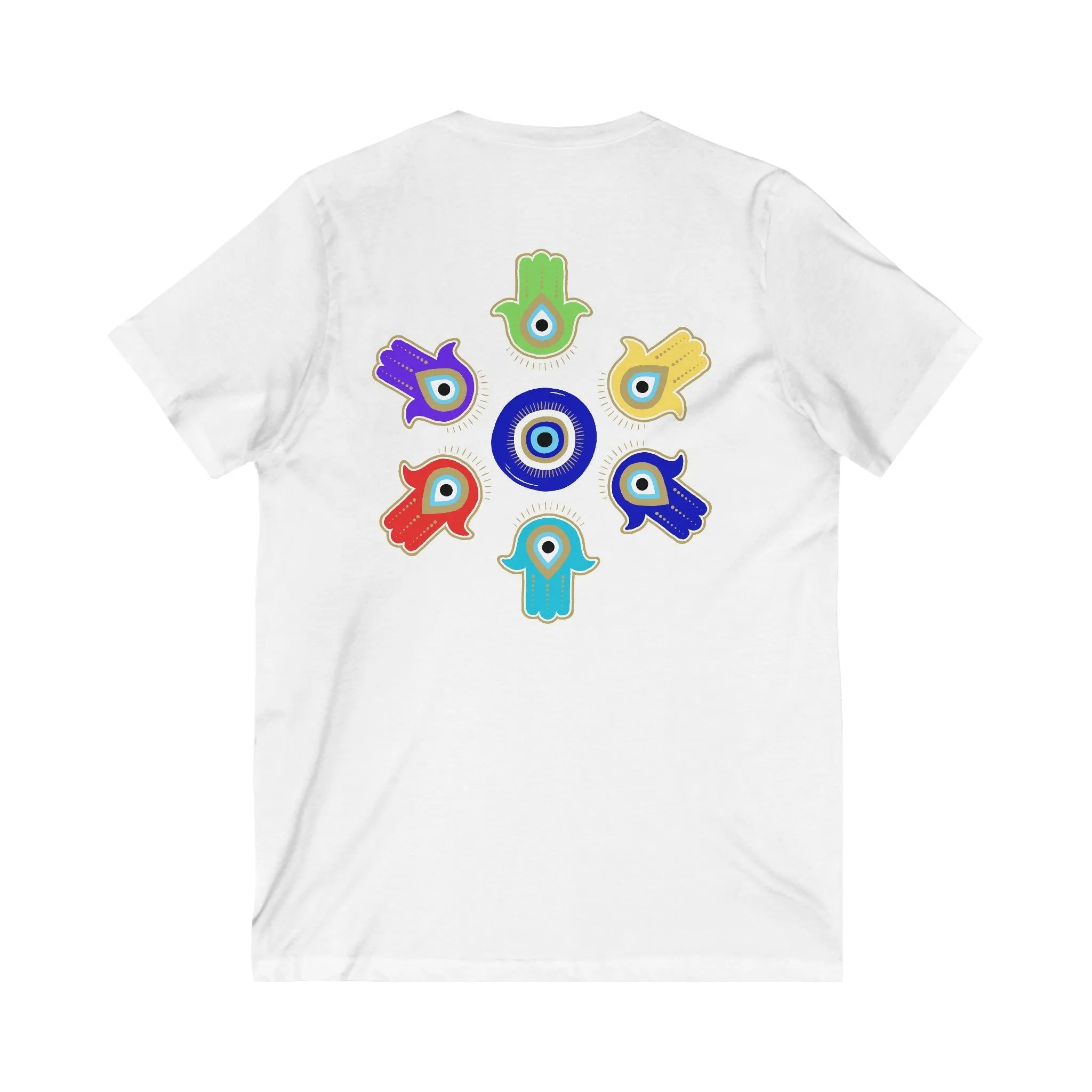 Colourful Fun V-Neck Tee