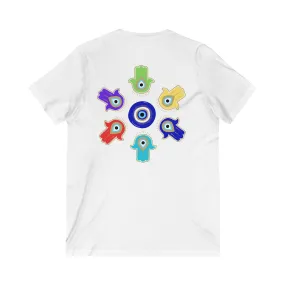 Colourful Fun V-Neck Tee