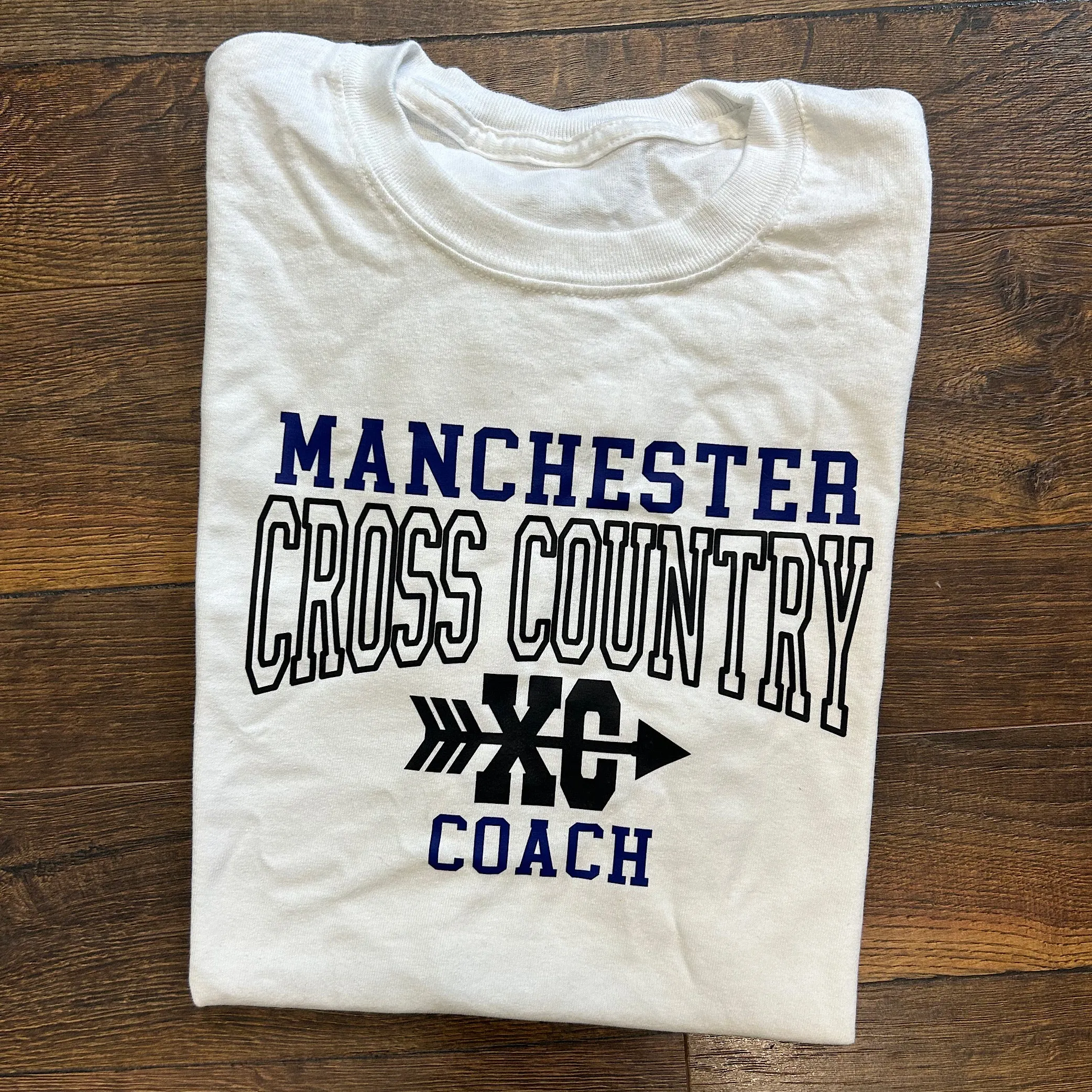 Custom Cross Country Coach Team Shirt