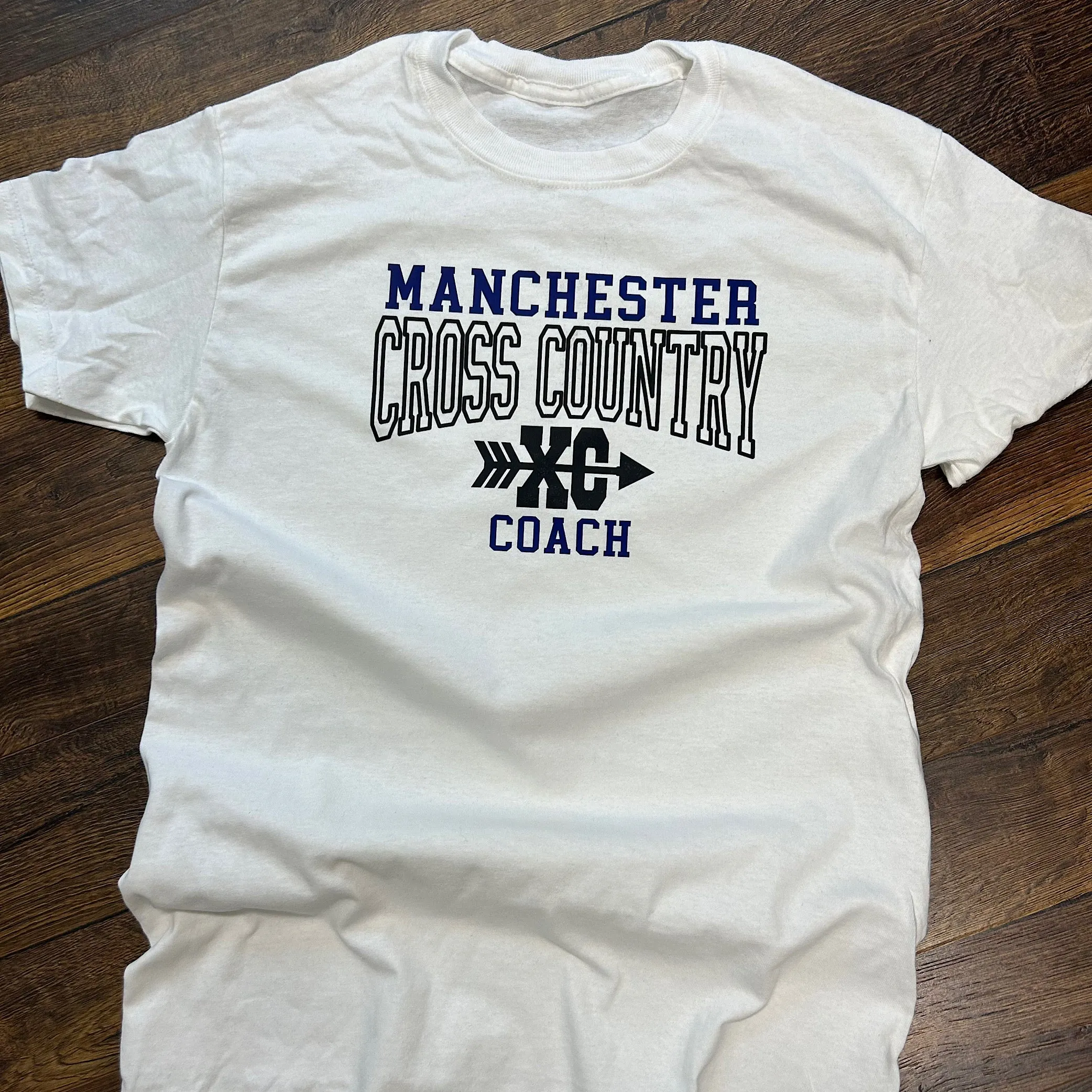 Custom Cross Country Coach Team Shirt