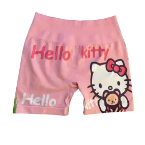 Cute Kitty Workout Shorts