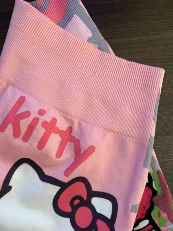 Cute Kitty Workout Shorts
