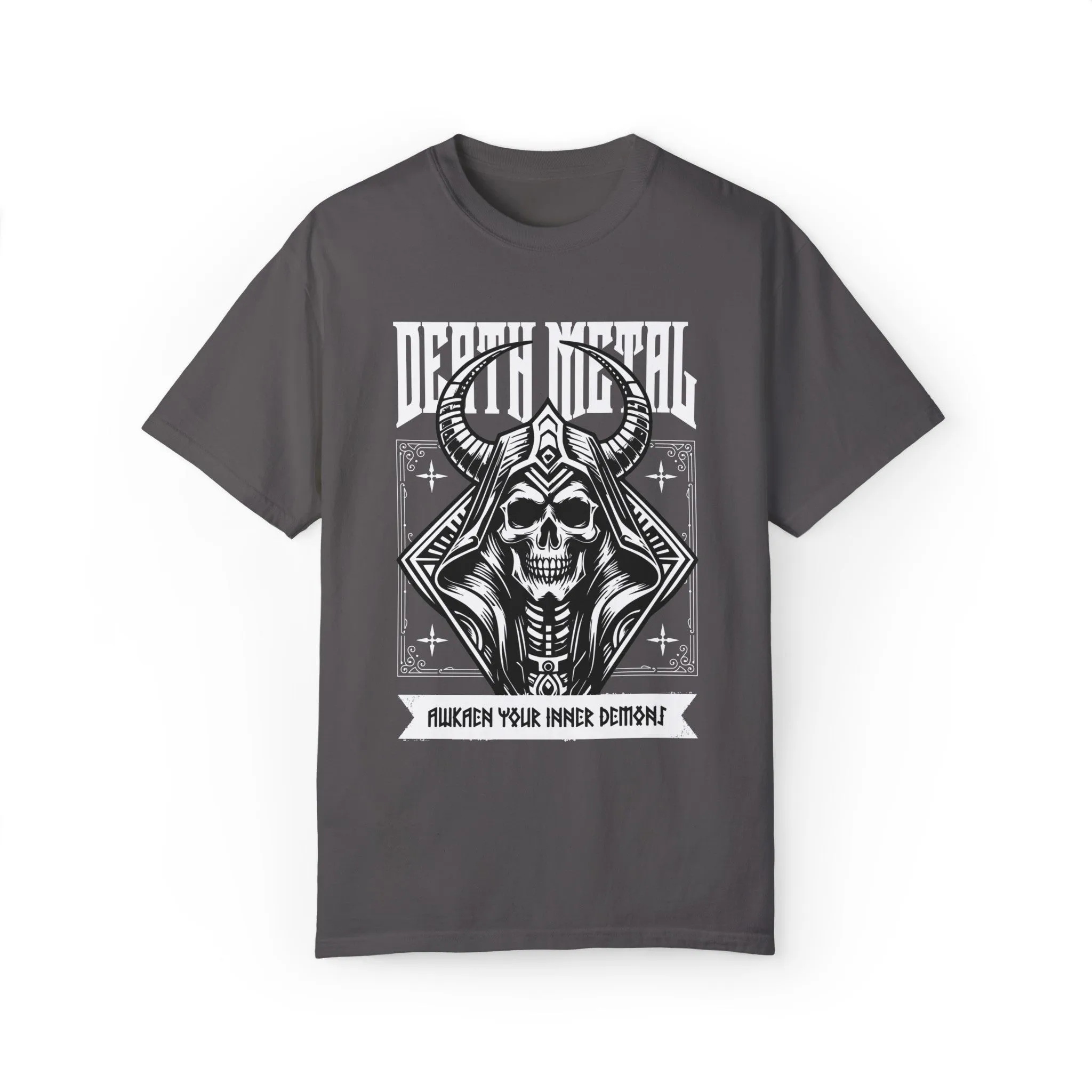 Death Metal Oversized  Beefy Tee
