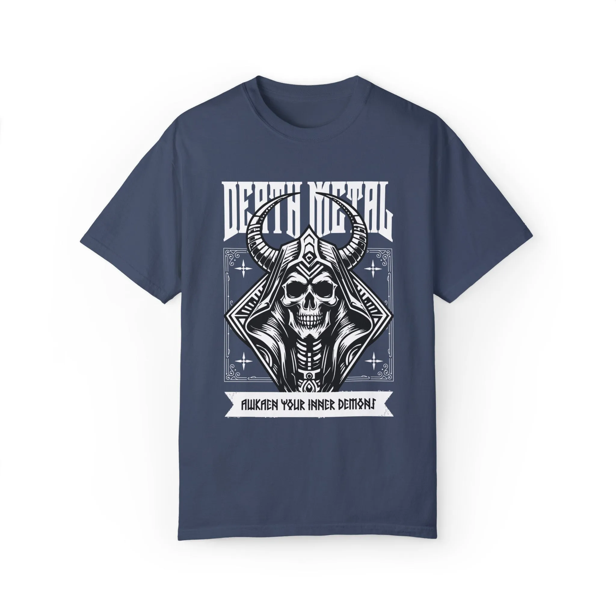 Death Metal Oversized  Beefy Tee