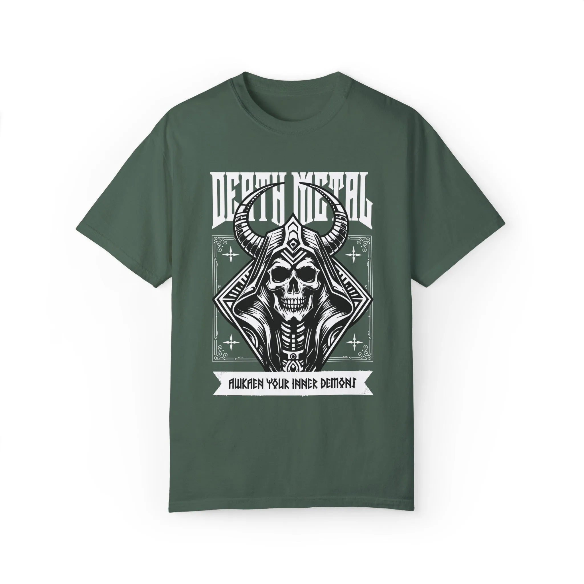 Death Metal Oversized  Beefy Tee