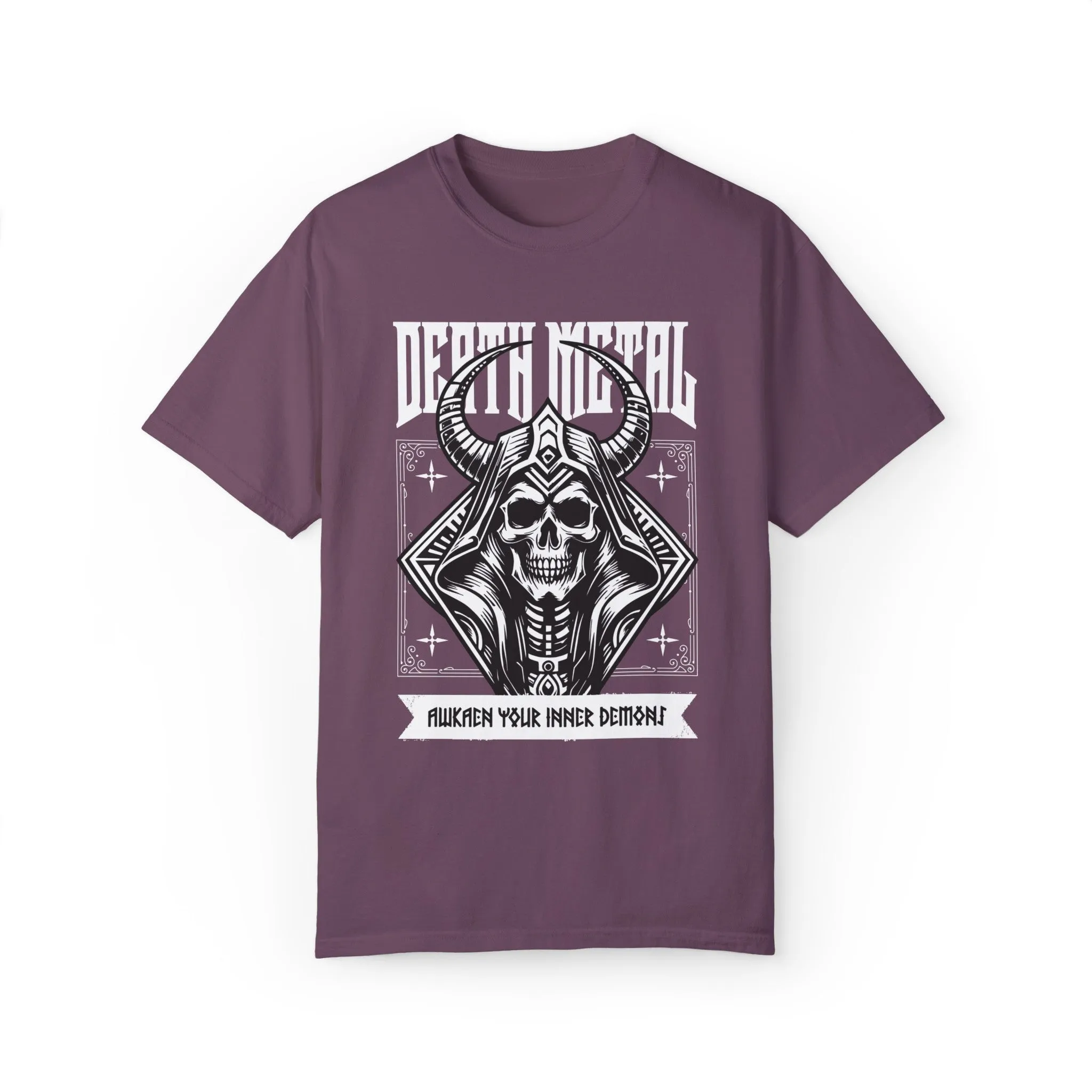 Death Metal Oversized  Beefy Tee