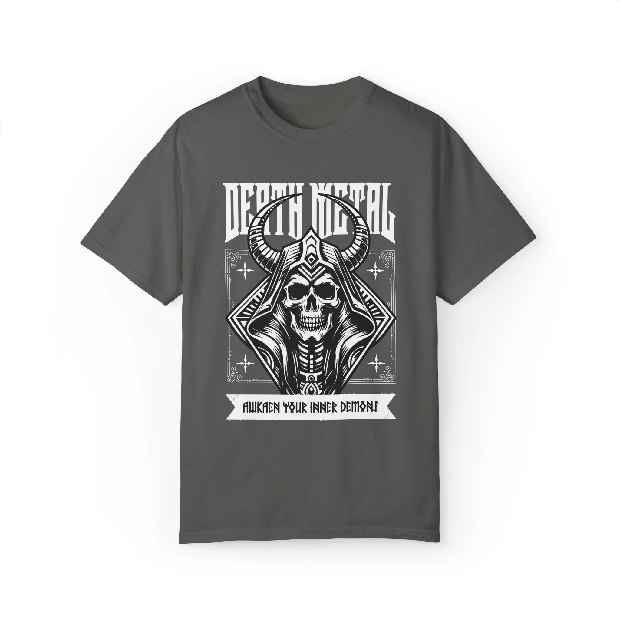 Death Metal Oversized  Beefy Tee