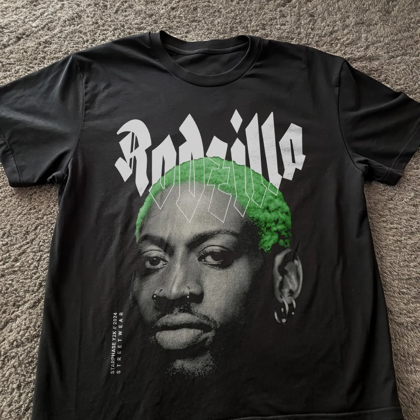 Dennis Rodman The Rodzilla Graphic T-Shirt