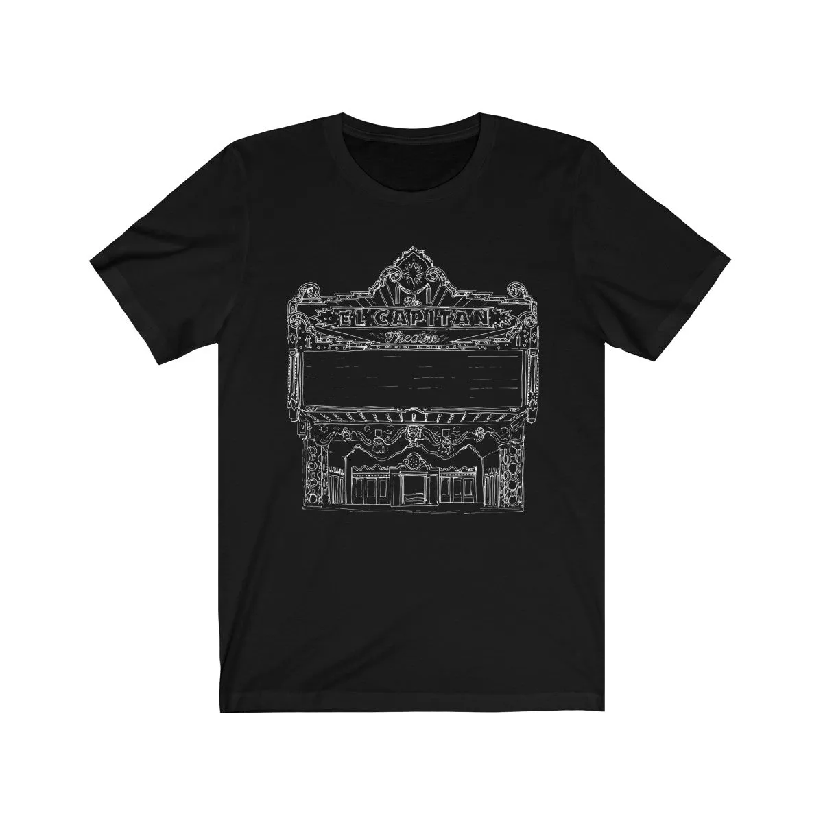 El Capitan Theatre - Unisex Jersey Short Sleeve Tee
