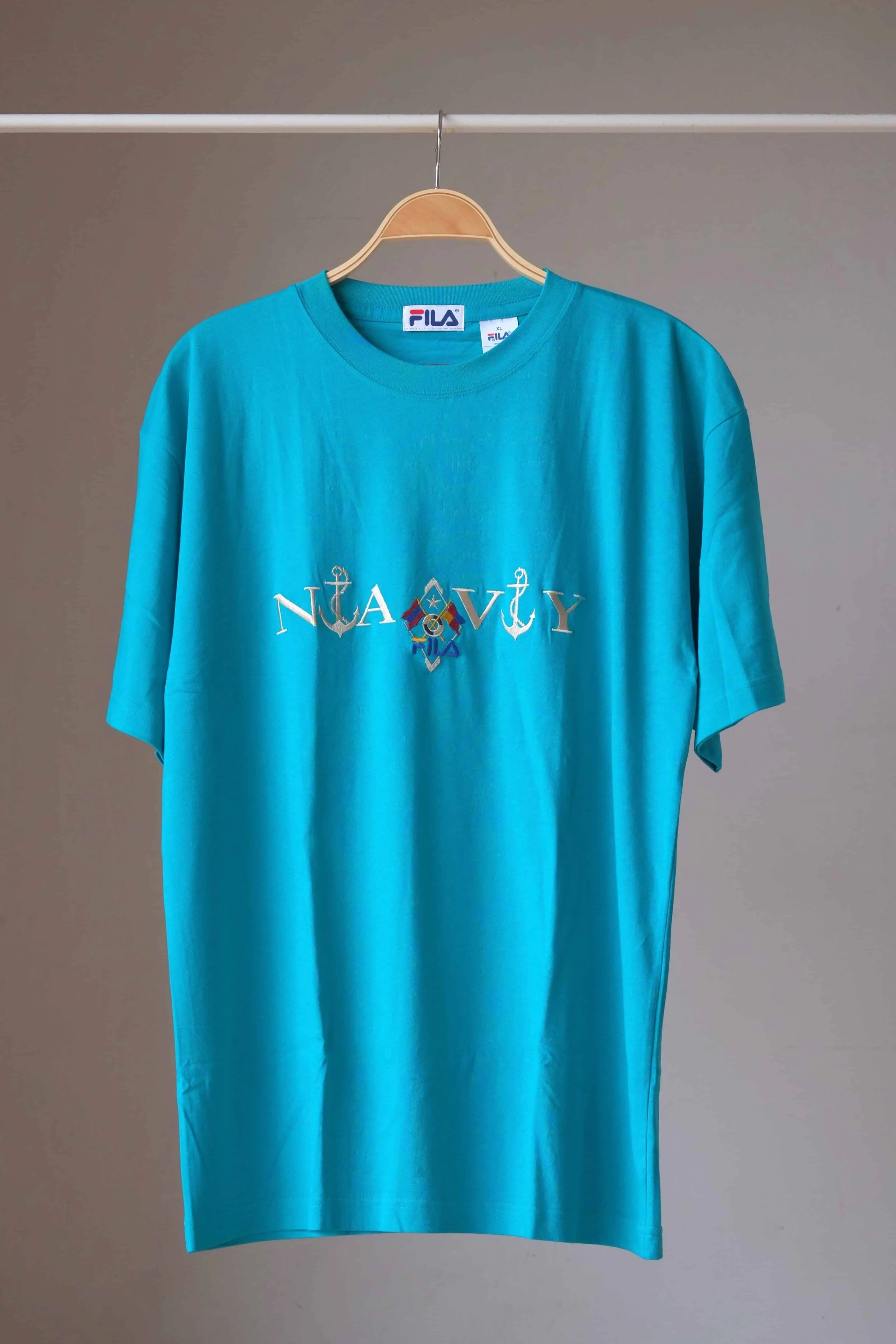 FILA 90s Oversized Embroidered T-Shirt