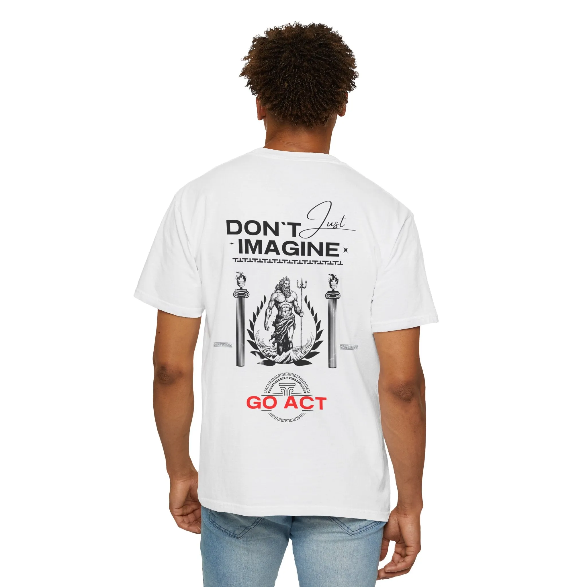Fit Life T Shirt Unisex Garment-Dyed – Motivational Gym Apparel Wear