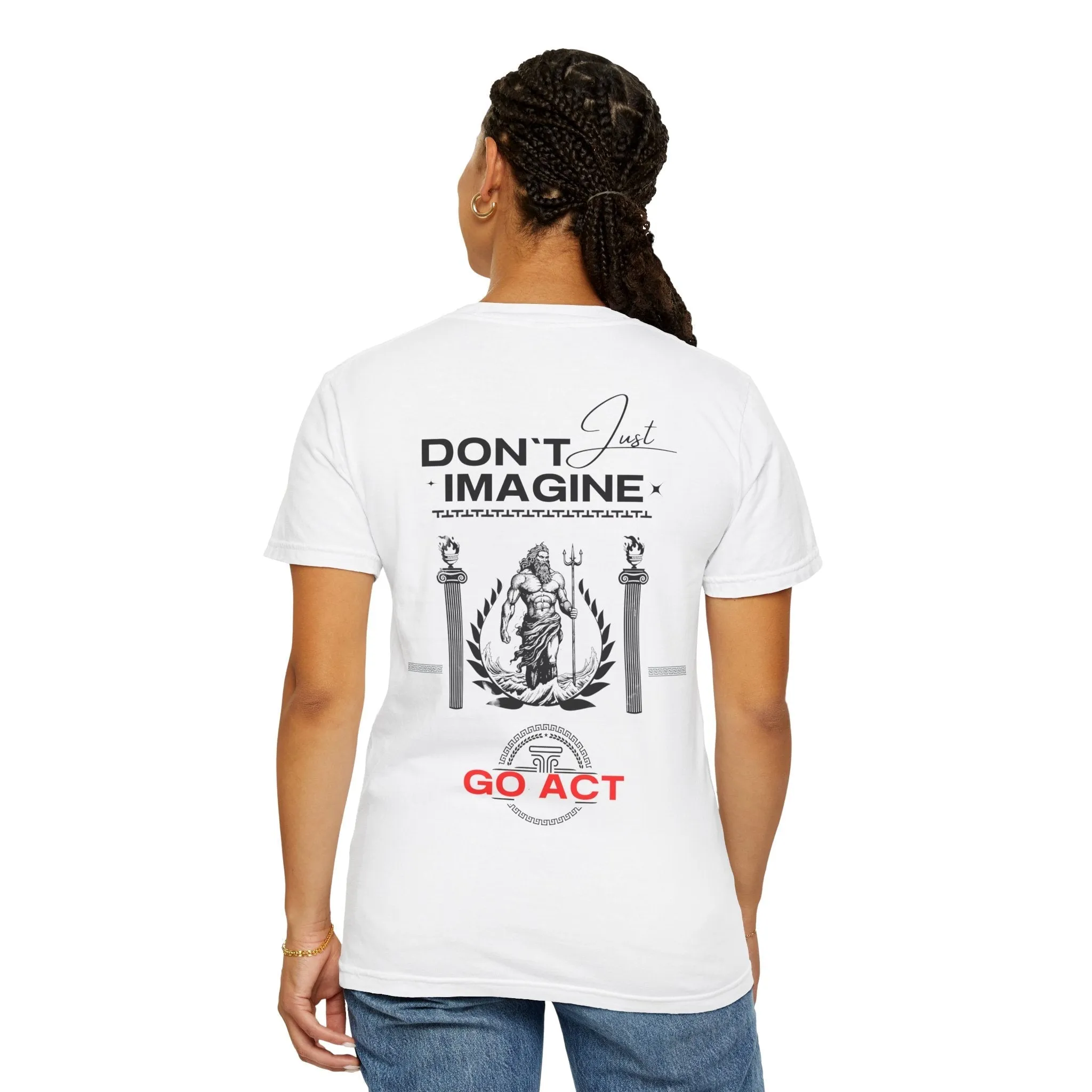 Fit Life T Shirt Unisex Garment-Dyed – Motivational Gym Apparel Wear