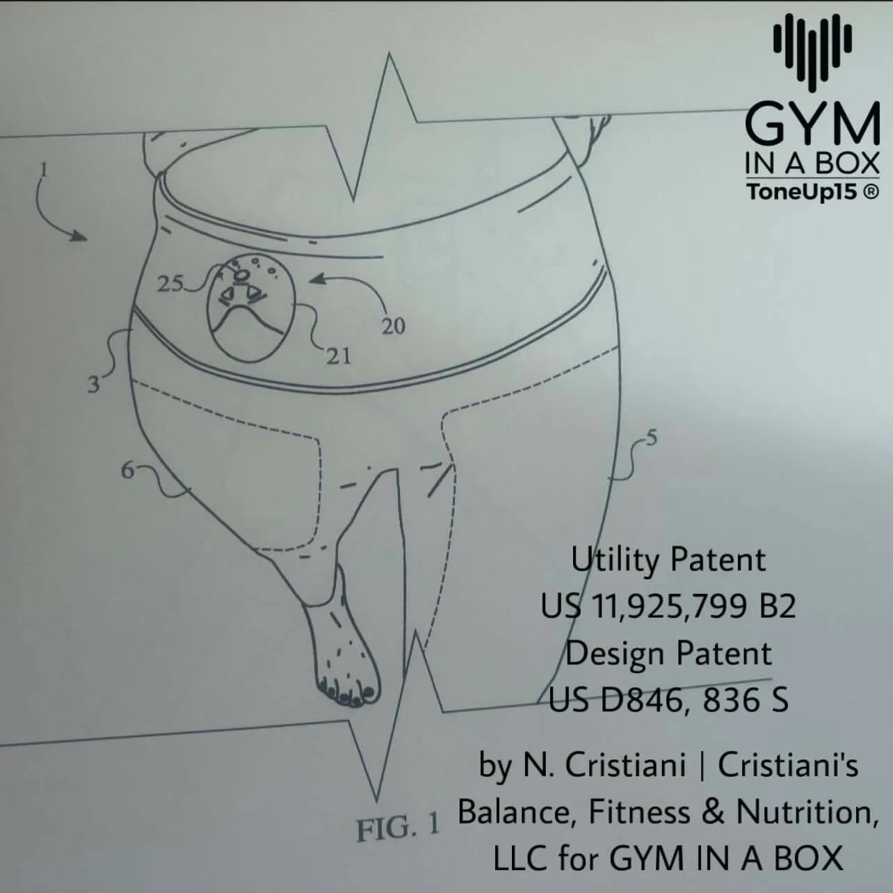 GYM IN BOX® Smart StimFit Yoga Pants