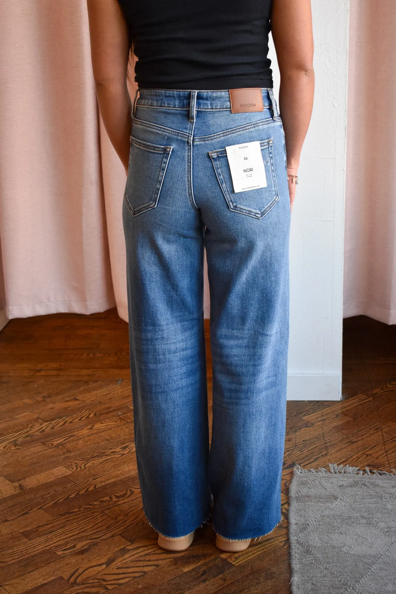 Hidden Jeans Nori High Rise Wide Leg