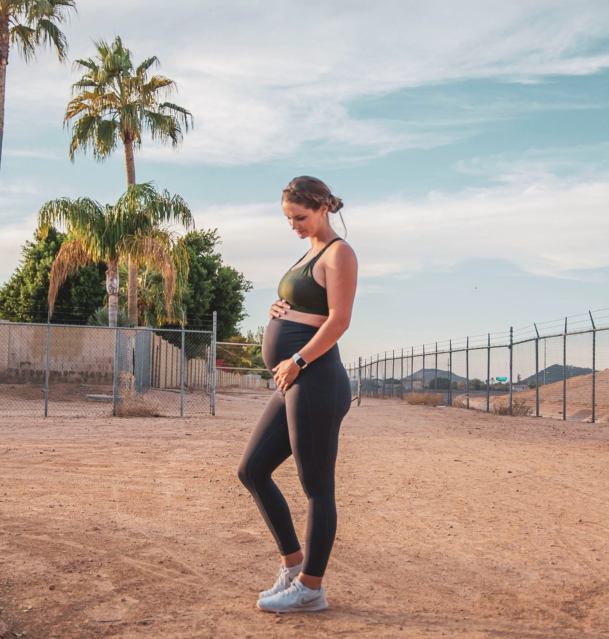 Lux Maternity Pants - Storm
