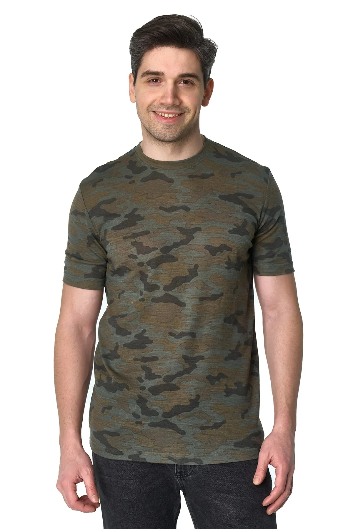 Men's Merino T-shirt 165 Camo ( socks)