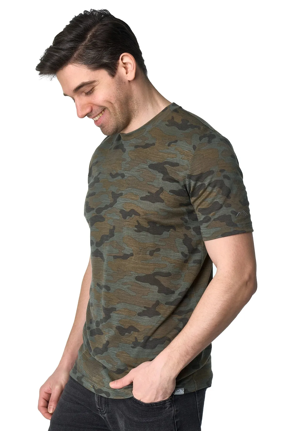 Men's Merino T-shirt 165 Camo ( socks)