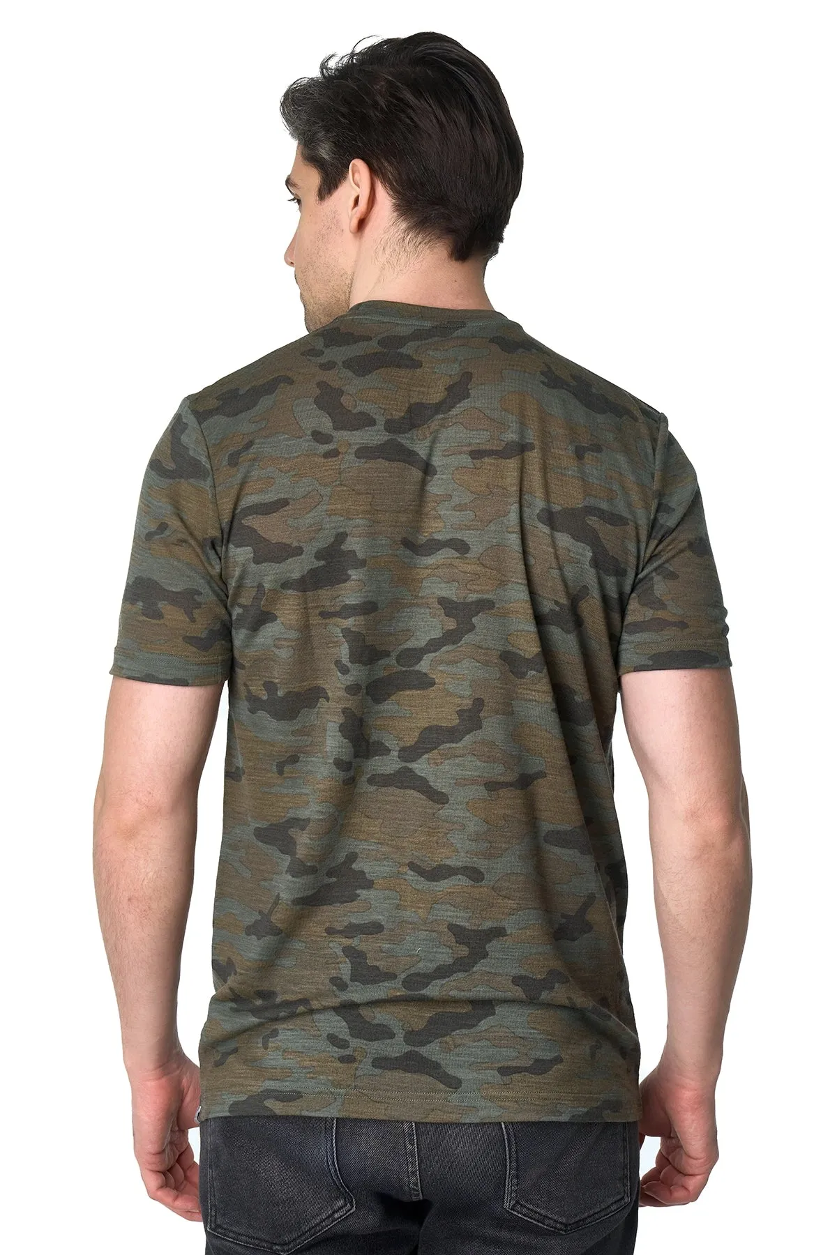 Men's Merino T-shirt 165 Camo ( socks)