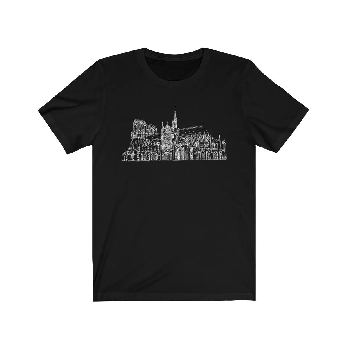 Notre Dame Cathedral - Unisex Jersey Short Sleeve Tee