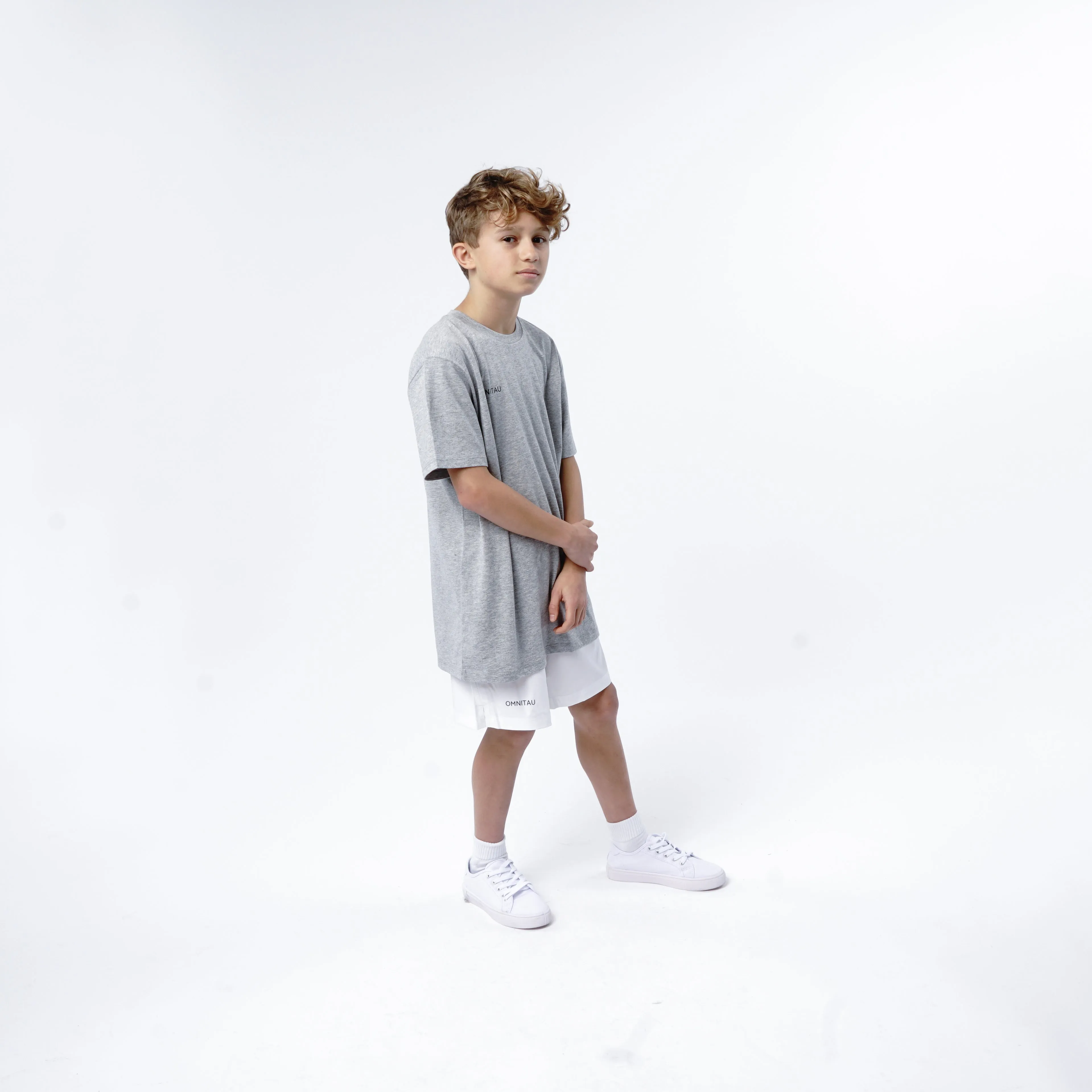 Omnitau Kid's Core Hockey Shorts - White