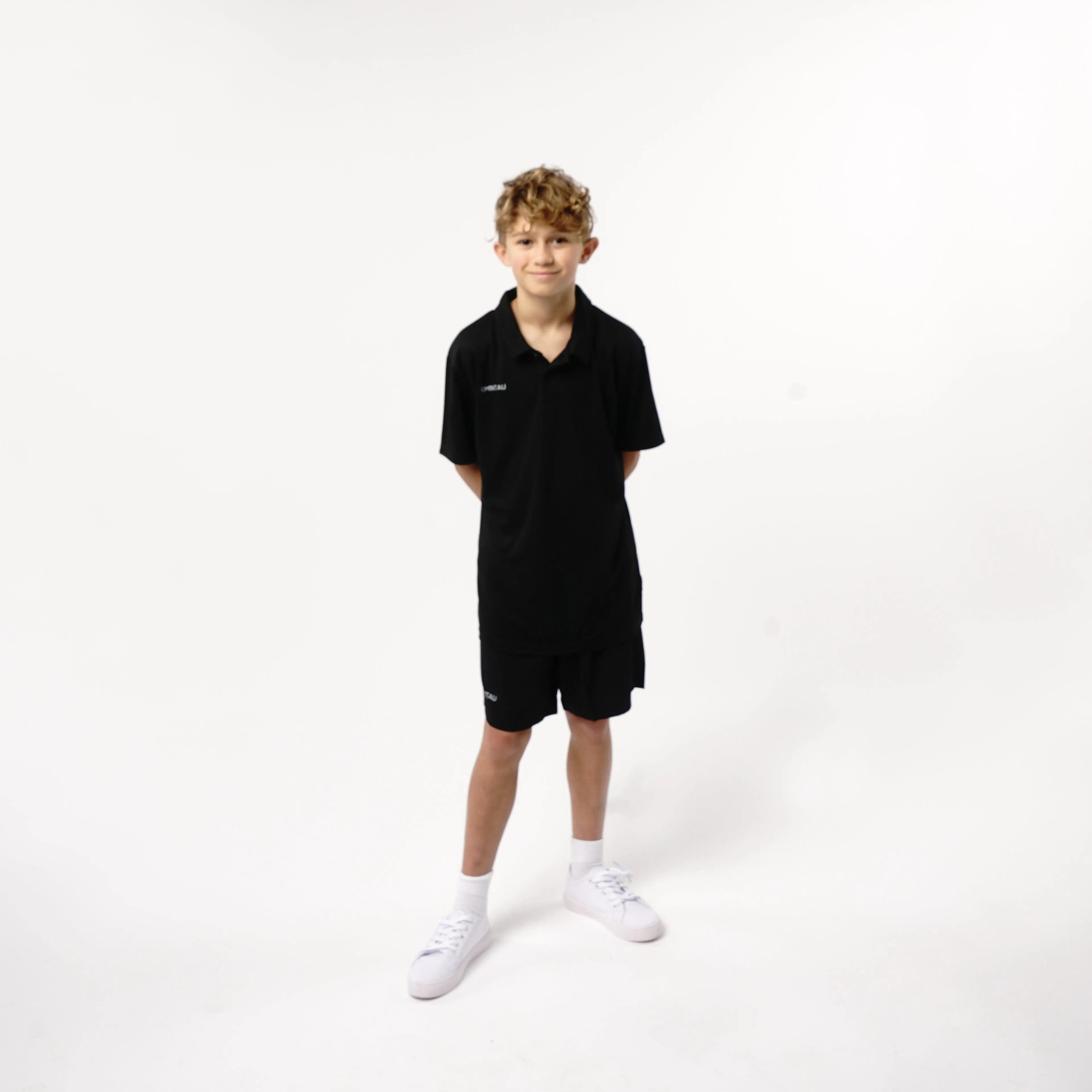 Omnitau Kid's Core Multisport Playing Shorts - Black