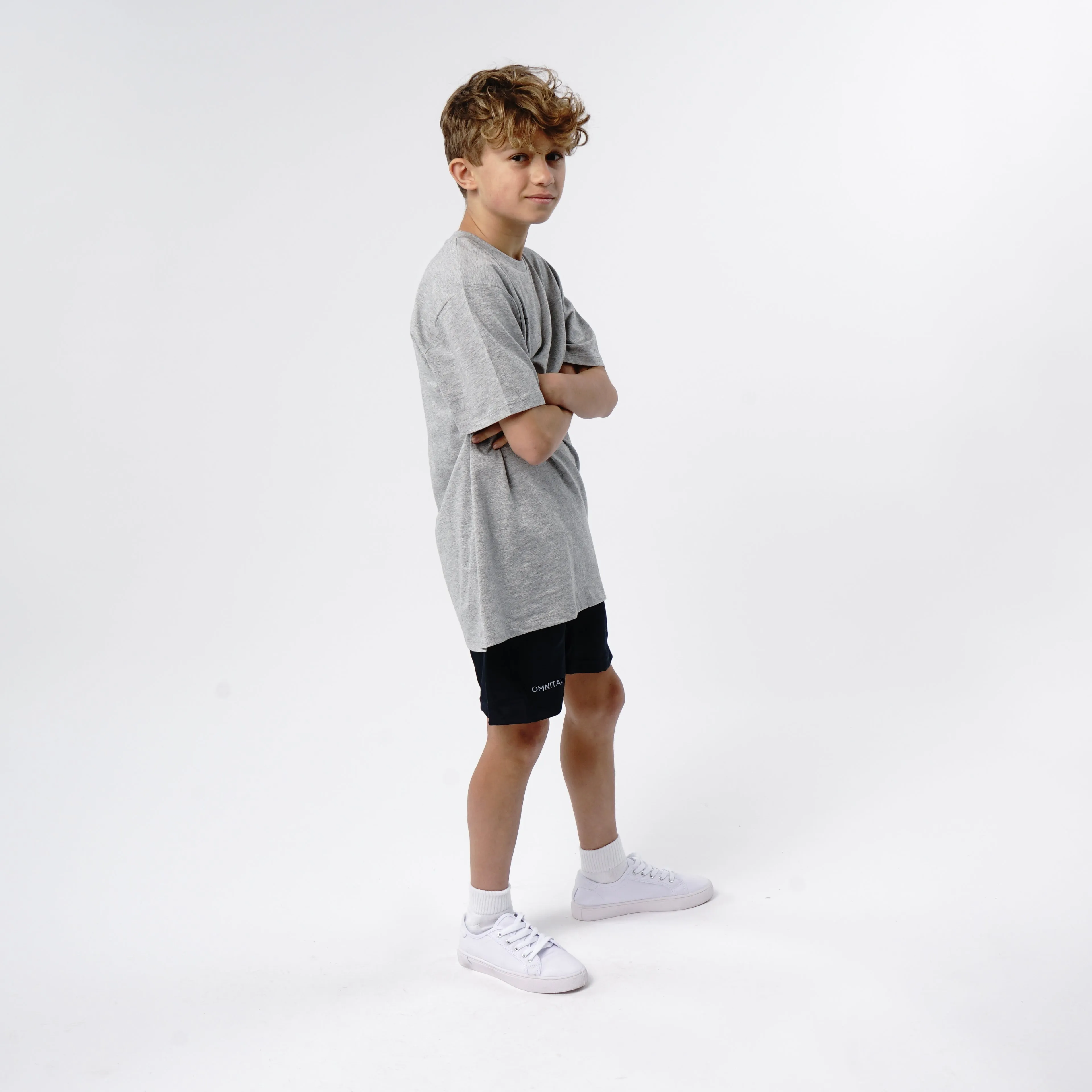 Omnitau Kid's Core Multisport Playing Shorts - Navy