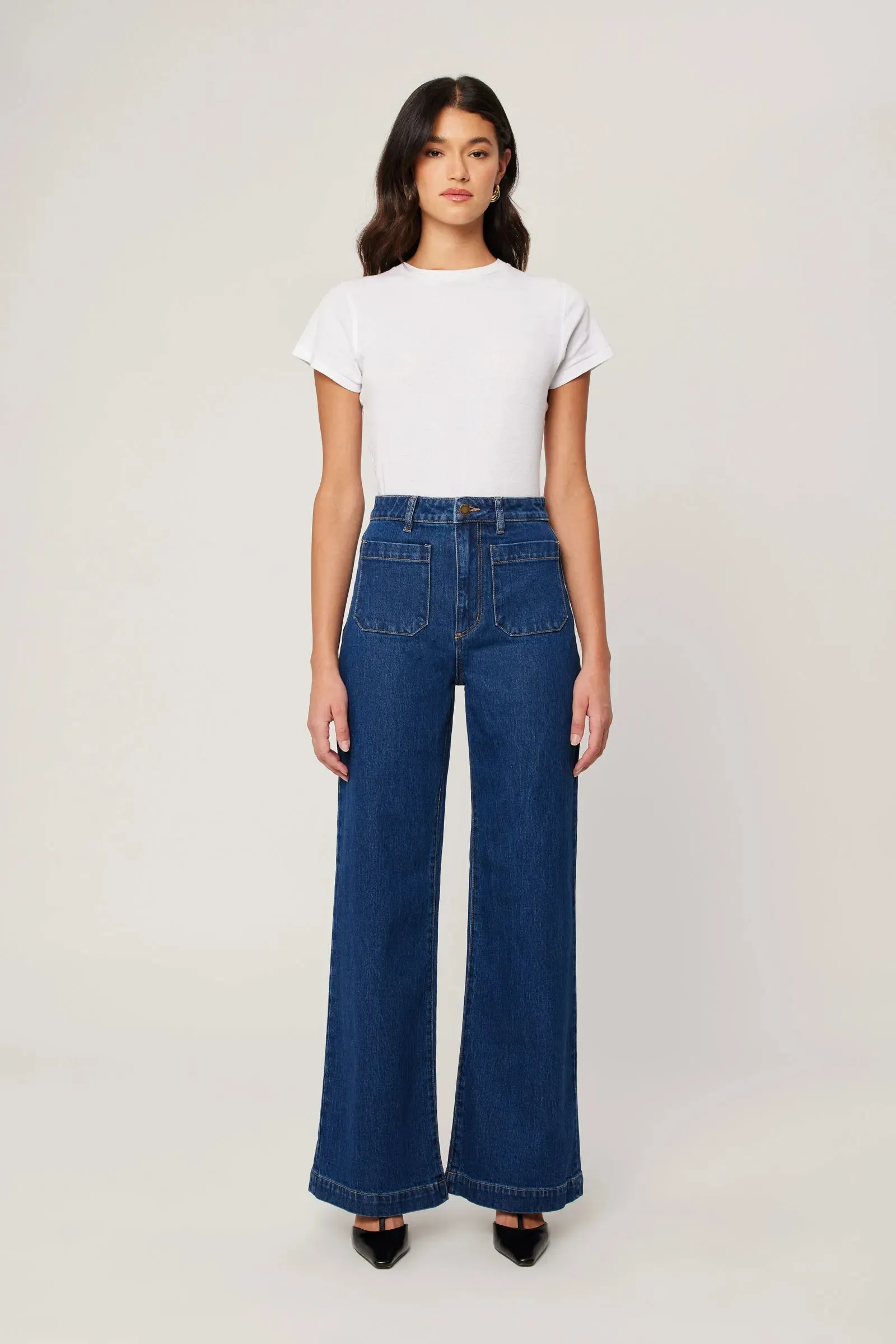 SAILOR JEAN LONG | ECO RUBY BLUE