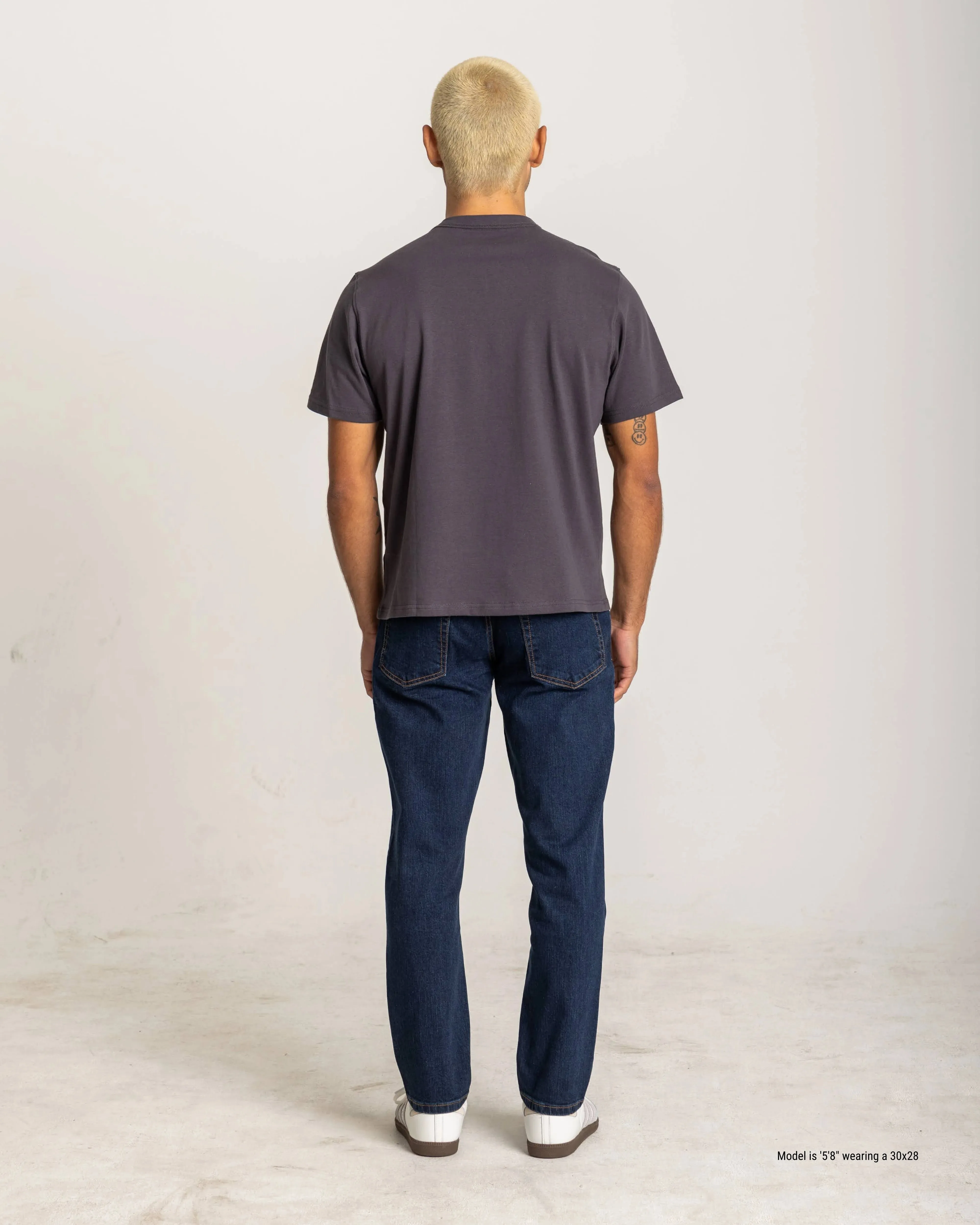 Slim Fit Jeans for Shorter Men