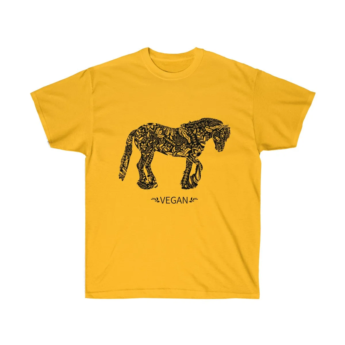 Unisex Vegan Horse Ultra Cotton Tee