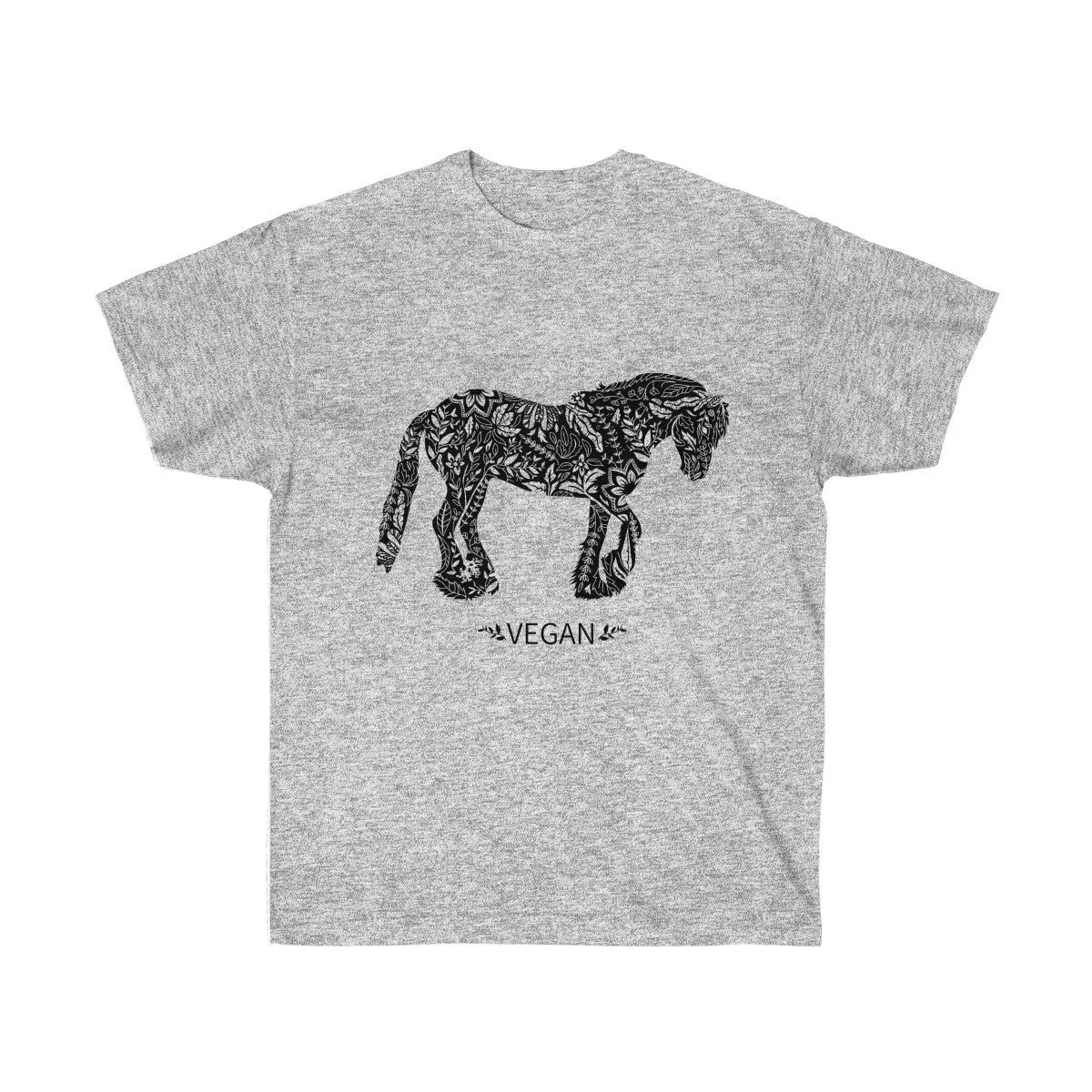 Unisex Vegan Horse Ultra Cotton Tee